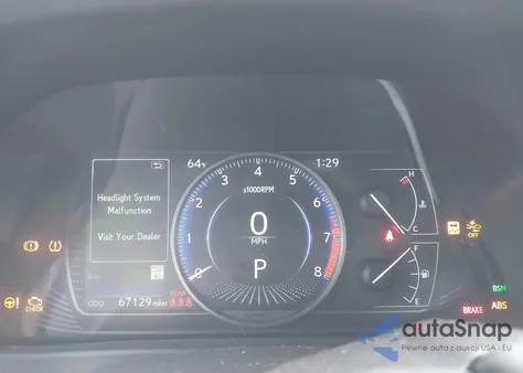 2020 Lexus Ux 200 z USA, uszkodzony, nr VIN JTHX3JBH7L2026746